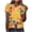 S4-Yellow, variant on Womens Easter Tops Bunny Egg Casual Short Sleeve Holiday T Shirts Crewneck Top Spring Vacation Clothes 3XL