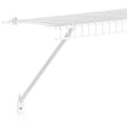 thumbnail image 3 of ClosetMaid Shelf Support Brace - Durable Powder Coated Shelf Bracket - White, 3 of 3