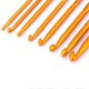 thumbnail image 3 of Set of 8 gold alumina double ended knitting needles, 3 of 3