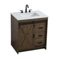 thumbnail image 6 of Elegant Kitchen and Bath Austin 30 inch Single Bathroom Vanity in Expresso, 6 of 10