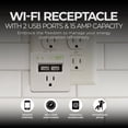 thumbnail image 2 of Open Box WiOn 50055 Smart Outlet, No Hub Required, 2 of 8