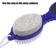 thumbnail image 3 of Unique Bargains 1 Pc Multi Purpose Foot File with Foot Scrubber Pumice Stone Foot Rasp Blue, 3 of 7