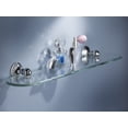thumbnail image 2 of Allure Glass Shelf Chrome, 2 of 3