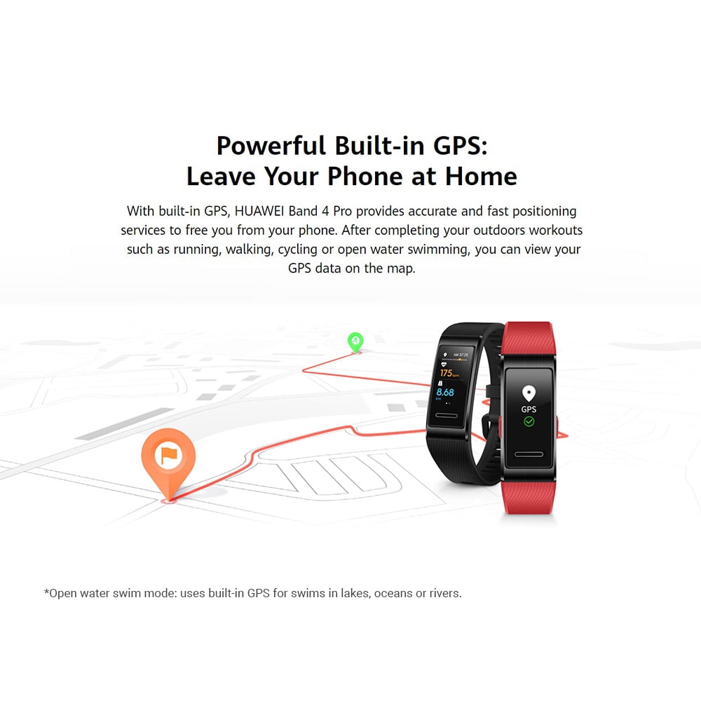 huawei band 4 gps