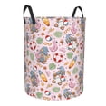 thumbnail image 2 of Kll Hello Summer With Gnome Waterproof Foldable Laundry Hamper Bucket With Handles For Storage Bin,Kids Room,Home Organizer (Medium), 2 of 8
