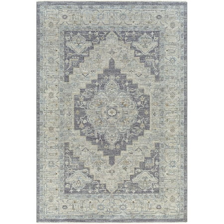 Surya Avant Garde AVT-2300 60 x 89  Rectangle Fabric Rug in Denim Blue/Sage