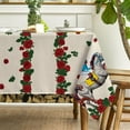 thumbnail image 4 of Kentucky Derby Rectangular Tablecloth 60×84 Inch, Horse Racing Washable Table Cover for Party Picnic Dinner Decor, 4 of 6