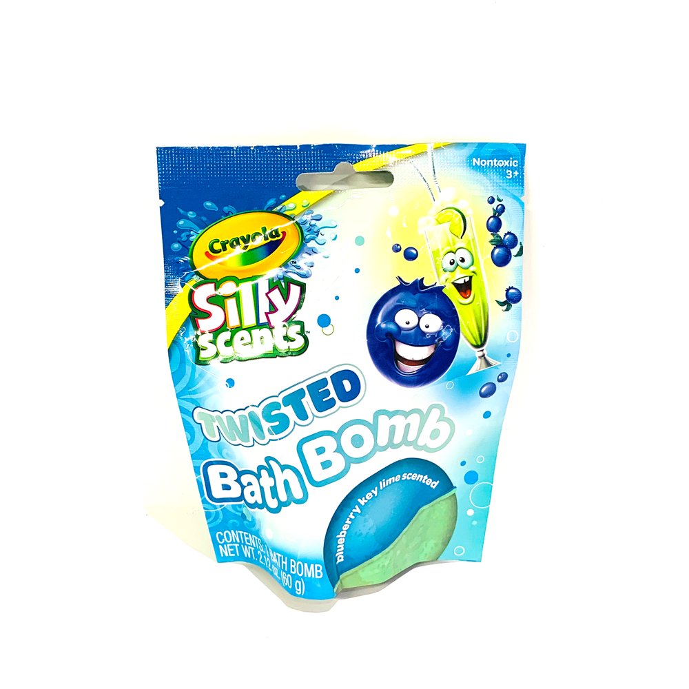 Crayola Twisted Bath Bomb (Blue)