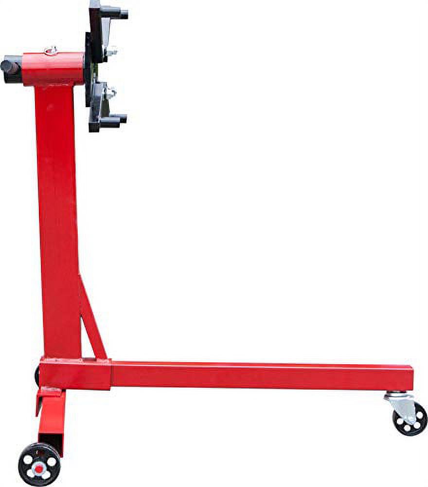 BIG RED 3/8 Ton (750 lb) Steel Rotating Engine Stand with 360 Degree Rotating Head, Red, T23401 - image 3 of 8