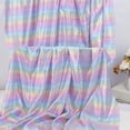 thumbnail image 4 of FINFERINSPIRE 2 Yards Hologram Iridescent Fabric 60.6inch Wide Rainbow Color Fabric for Sewing 4Way Stretch Polyester DIY Fabric Shining Striped Fabric Colorful Fabric for Clothes Dress Decoration, 4 of 6