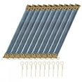 thumbnail image 4 of 10Pcs Purse Flex Frame Retro Internal Metal DIY Coin Bag Sewing Handcraft Accessories, 4 of 14