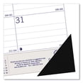 thumbnail image 2 of Academic Monthly Desk Pad Calendar, 22 x 17, White/Blue/Gray Sheets, Black Binding/Corners, 13-Month (July-July): 2023-2024 | Bundle of 10 Each, 2 of 4