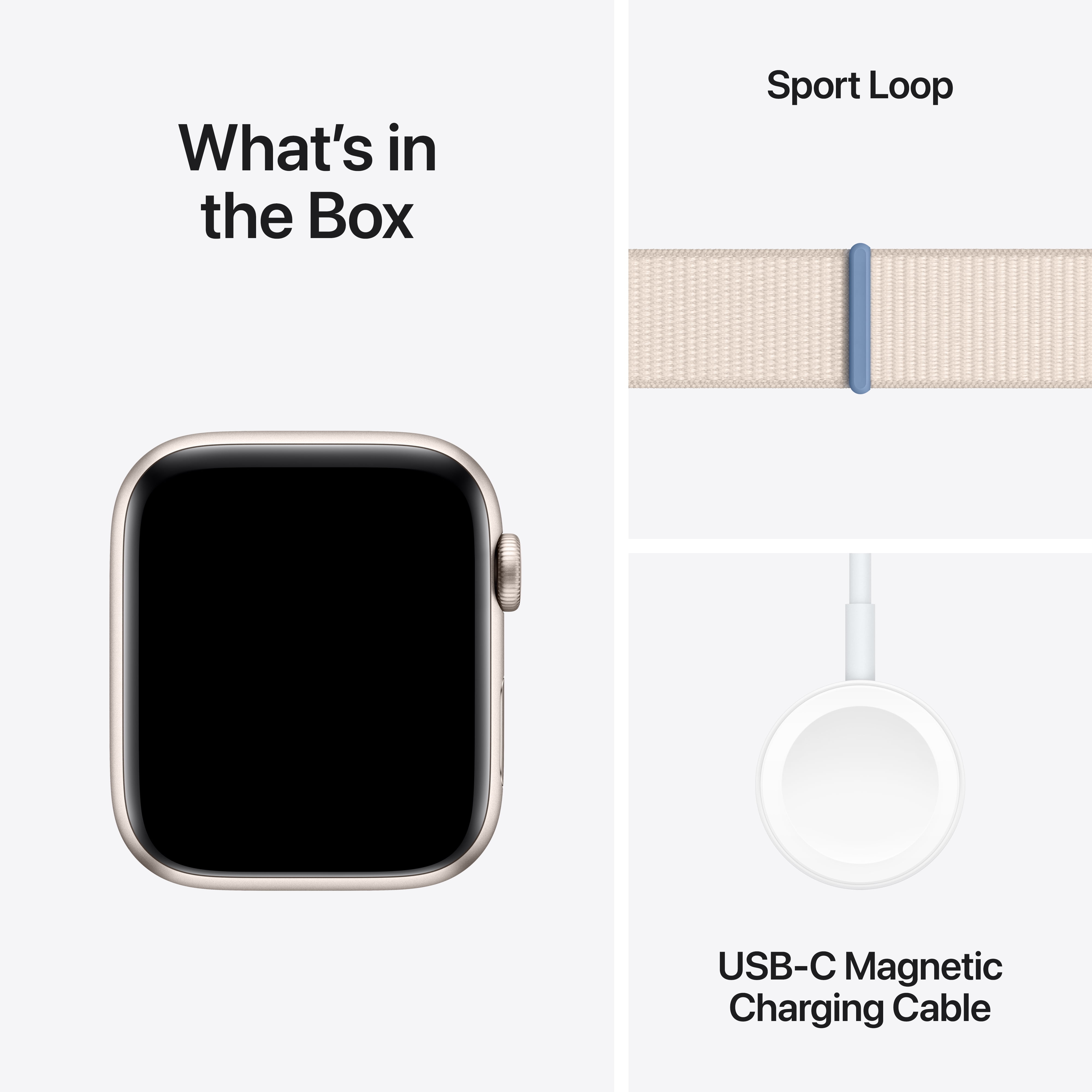 2nd Generation Apple Watch SE, GPS, 44mm Starlight Aluminum 2nd Generation Apple Watch SE, GPS, 44mm Starlight Aluminum
