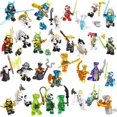 thumbnail image 1 of Set Of 32 Pcs Ninjago Mini Figures Kai Jay Sensei Wu Master Building Blocks Toys, 1 of 1