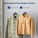 thumbnail image 4 of Ganchos de Madera Premium Serenelife, Ahorradores de Espacio, Resistentes, con Gancho Metálico Giratorio de 360°, para Abrigos, Pantalones y Vestidos, Negro, Pack 50, 4 of 7