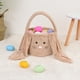 thumbnail image 1 of Cestas de Pascua para Niños Feliz Conejo de Pascua Bolso de Orejas Largas, Bolso de Almacenamiento de Balde de Cesta para la Caza de Huevos de Pascua Y Regalo para Niños, 1 of 7
