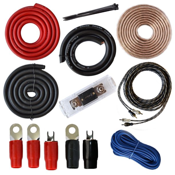 soundbox connected 0 gauge amp kit amplifier install wiring, 5000w