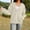 Beige, variant on Enjoytime Womens Zip Up Hoodies Solid Color Oversized Sweatshirts with Pockets Casual Fashion Outfits 2025 Fall Clothes
