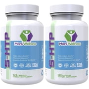 5-HTP 200 mg Supplement - 120 Capsules Per Bottle - Mood Booster - Sleep Aid