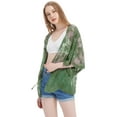 thumbnail image 3 of Kimono Cardigan Ample en Dentelle Florale pour Femmes, 3 of 5