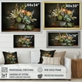thumbnail image 4 of Designart "Still Life Of Succulent Array I" Succulent Floater Framed Wall Decor, 4 of 5