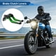 thumbnail image 2 of Palancas de freno y embrague cortas y largas para Kawasaki NINJA650R 2009-2016, palanca de freno ajustable de motocicleta, aleación de aluminio, cabeza negra, mango verde, 2 of 6