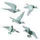thumbnail image 3 of Resina 3D de gaviota Arte de pared Escultura Decoración Sunnimix Colgante 3D Gaviota voladora, 3 of 8
