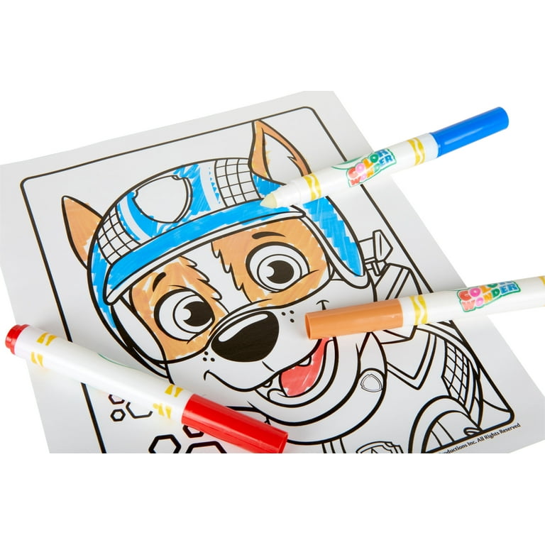 Jeu créatif Crayola Kit Color Wonder Pat Patrouille Adventure Pups