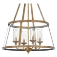 thumbnail image 4 of Quoizel  Barlow Weathered Brass 4-light Pendant, 4 of 8