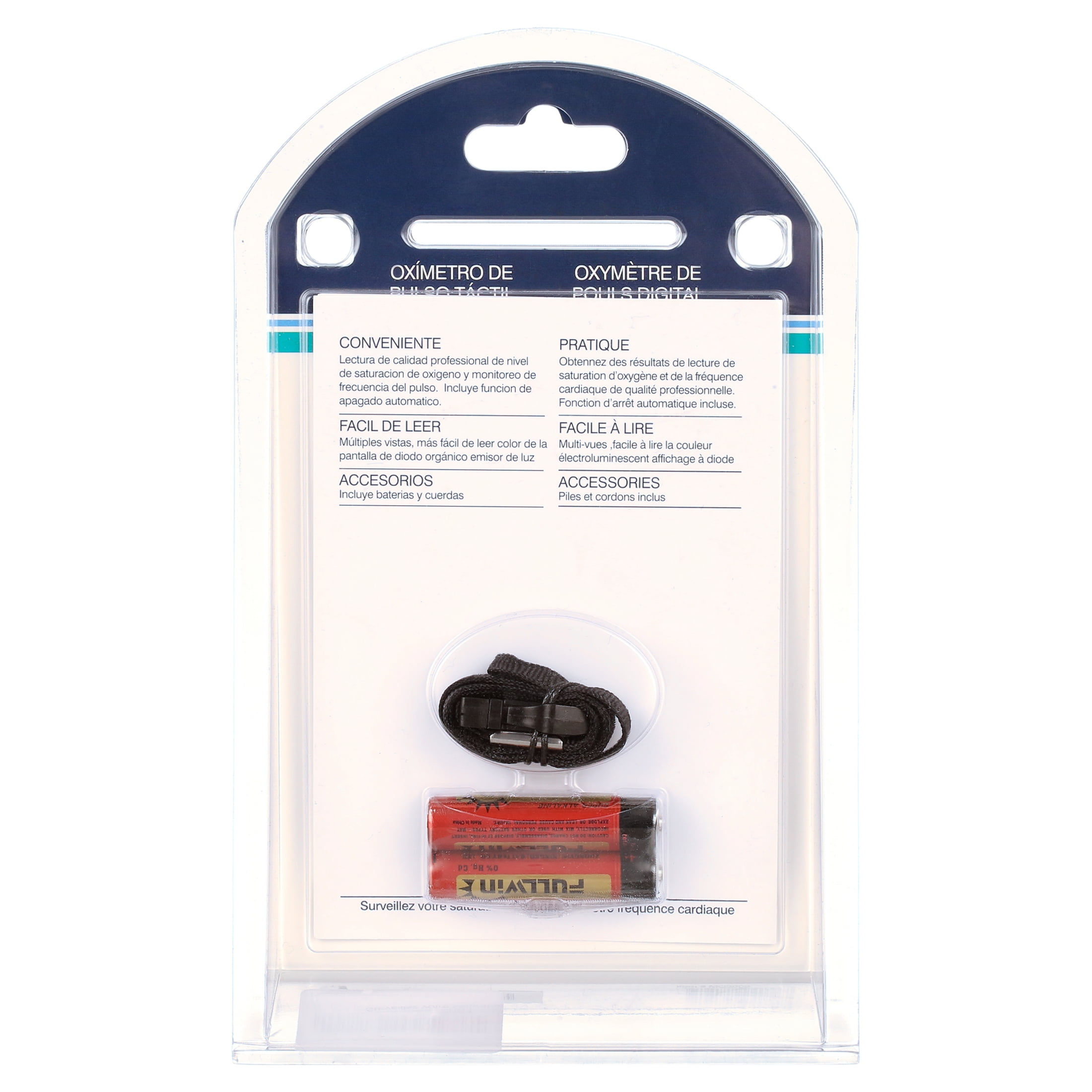 Drive Medical Fingertip Pulse Oximeter with LED Display & Low Power Consumption