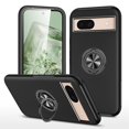 thumbnail image 1 of For Google Pixel 8A Case, Heavy Duty Military Anti-fall Shockproof Case with Ring Holder Kickstand For Google Pixel 8a, 1 of 5
