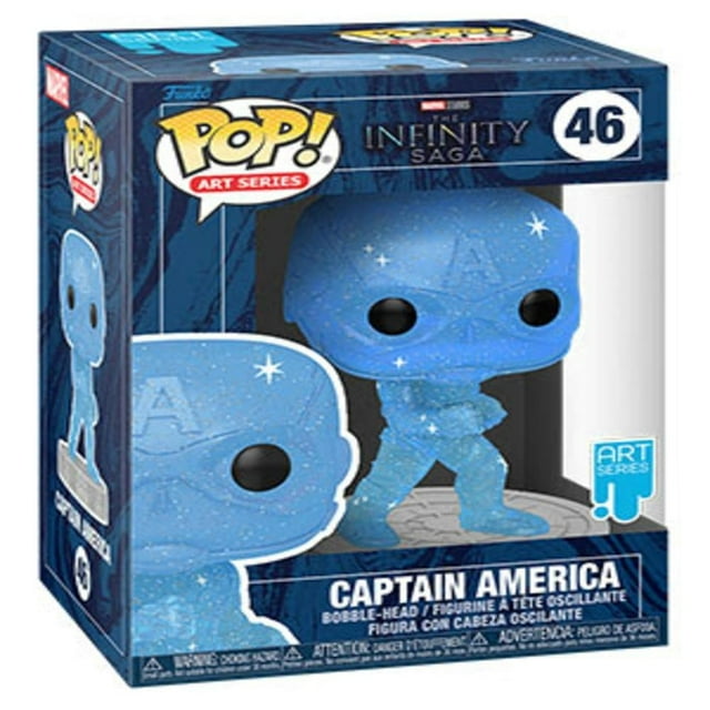 Figura Funko Marvel Capitan América Glow - INFINITY SAGA
