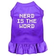 thumbnail image 5 of Pet Dog  Cat Dress Screen Printed, "Nerd Is The Word", 5 of 11