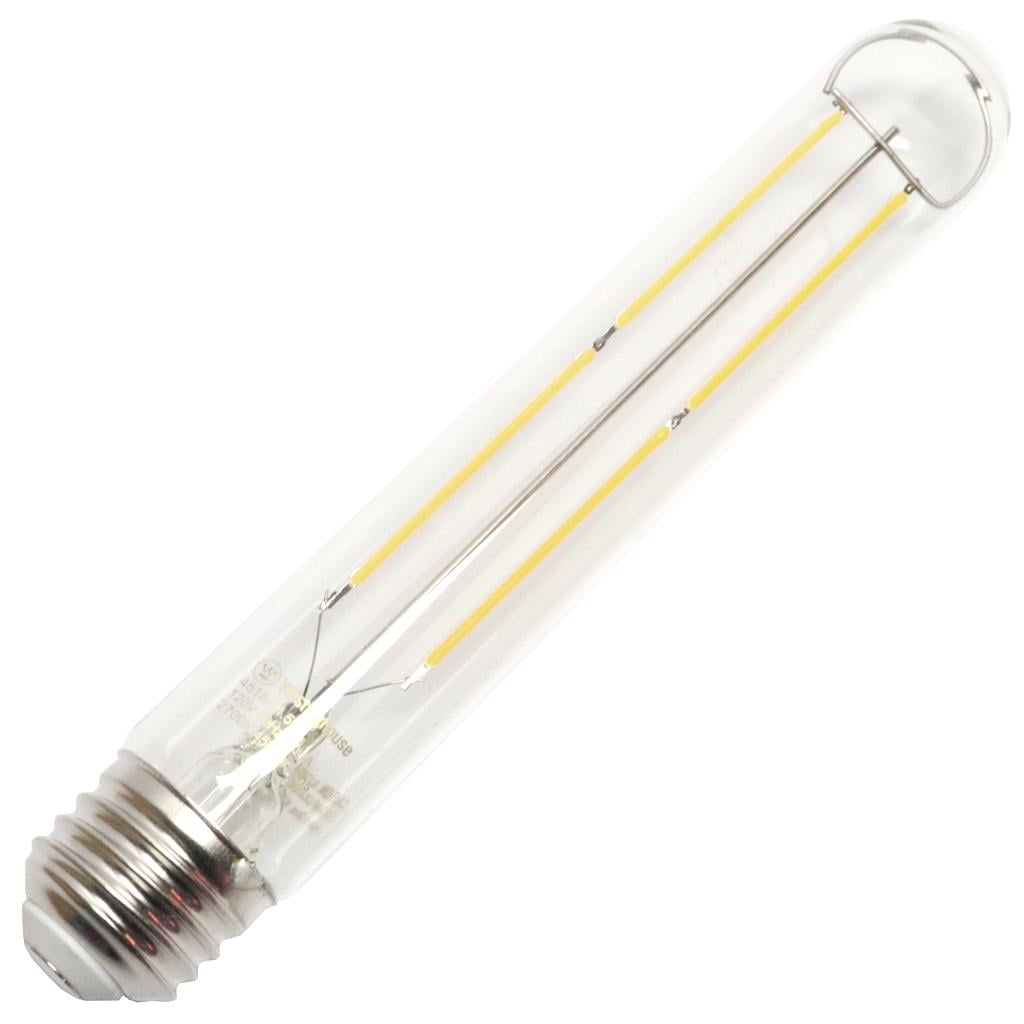 Westinghouse Lighting 4518400 4.5 Watt (60 Watt Equivalent) T9 Dimmable Clear Filament LED Light Bulb, Medium Base