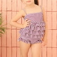 thumbnail image 2 of Gerichy Toddler Girl Swimsuit,Girls Bathing Suit Baby Girl One-Piece Swimsuits Kid Summer Beach Sleeveless Bathing Suit, 2 of 9