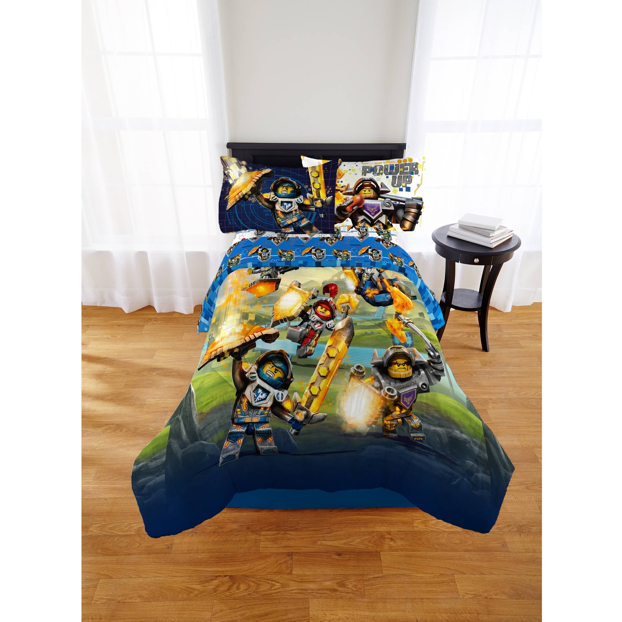 Lego Nexo Knight Powering Up Reversible Twin Full Comforter Lego Nexo Knight Powering Up Reversible Twin Full Comforter Com