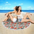 thumbnail image 3 of XGFHYJEH Beach Towel, Oversized Beach Towel, Beach Towel Clearance, Towel Beach, Lightweight Beach Towel, Portable Foldable Hypoallergenic Cooling Technology Breathable Towel for Beach, 3 of 7