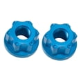 thumbnail image 2 of 2x Tuercas De Eje De Cubo De Rueda De Bicicleta Para Bicicleta De Pi?ón Fijo M9 Tuerca De Eje Delantero Antideslizante Azul, 2 of 8