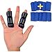 thumbnail image 3 of BodyMoves 2 Finger Splints Plus 10 Sleeves (12 pc Set, Aqua Blue), 3 of 4