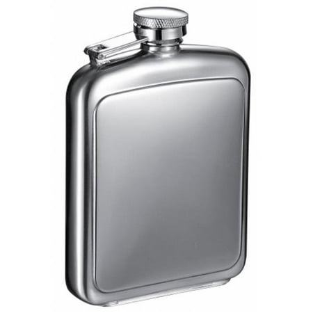 

Visol VF6021 Visol Vitak Polished and Brushed Metal Hip Flask - 8 oz