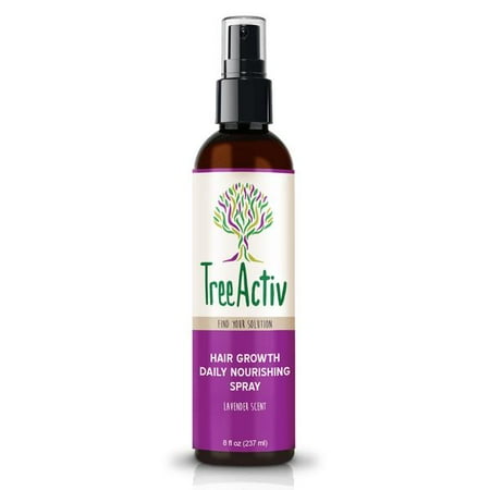 - TreeActiv Daily Hair Health Leave-In Conditioning Spray, Keratin Coconut Biotin Silk Aminos