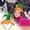 Orange, variant on Clearance Under $5 | Halloween Pumpkin Headband with Green Vine and Pumpkin Design for Party Decor