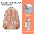 thumbnail image 5 of Mantra Terrazzo Backpack - Trendy Stone Print School Bag for Aesthetic Lovers, Marble-Inspired, Chic Gift for Design Students, 5 of 6