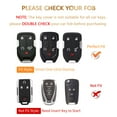 thumbnail image 3 of OFFCURVE White Gold Key Fob Covers for GMC Sierra 1500 2500HD 3500HD, 1 Piece, 3 of 7