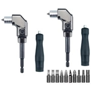 Milue 90 Degree Corner Device Screwdriver Socket Adapter Drill Bit Corner Adapter