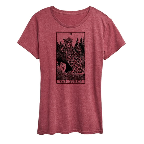 Instant Message - Yas Queen Tarot - Women'S Short Sleeve Graphic T-Shirt