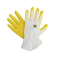 thumbnail image 6 of 6 Pairs Garden Gloves Women, Nitrile Coated Gardening Gloves for Yard, Cleaning (Medium), 6 of 8
