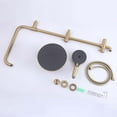 thumbnail image 4 of Multi Function Rainfall Shower Head with Hand Shower without Rough-in Valve, 4 of 5