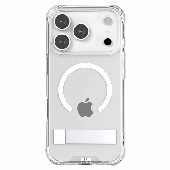 Blu Element DropZone Rugged MagSafe w/kickstand Case Clear for iPhone 17 Pro