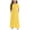 Yellow., variant on Agkizg Girls Short Sleeve Dresses Crewneck Solid Color Casual A Line Cottons Girl Sundress Dresses